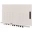XSDMLV40611 Device area door, ventilated, IP42, left, HxW=600x1100mm, grey thumbnail 1