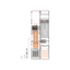 WF29KK43T 9RE 2FB Complete panel according to FNN In 200A with three-point fastening thumbnail 4