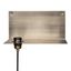 Wall Ledge Metal E27 Bronze Antique thumbnail 1