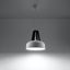 HANGING LAMP CASCO WHITE/BLACK E27 1X60W IP20 thumbnail 3