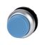 M22-DH-B Pushbutton, RMQ-Titan, Extended, momentary, Blue, Blank, Bezel: titanium thumbnail 4