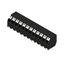 Printed circuit board terminals, 5.08 mm, Number of poles: 12, 135°, Solder pin length (l): 3.5 mm, black, PUSH IN with actuator, Clamping range, max. : 1.5 mm², Tube thumbnail 3