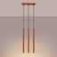 PASTELO 3 HANGING LAMP RED OCHRE 3XG9 thumbnail 7