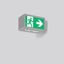 RECHTECK, 4,5 W, aluminium, on/off Extensions, L 250 B 125 H 140, CBS, thumbnail 1