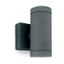ANTHRACITE WALL 2xGU10 10W IP54 thumbnail 1