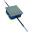 Test joint box     160x160x68mm with terminal lugs Rd 8/10mm L 200mm thumbnail 1