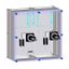 Switch enclosure prepared for 2 NZM1 MCCB 3P thumbnail 1