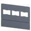 SIVACON, floor, with cut-outs for flanges, IPXX, D: 800 mm, W: 900 mm thumbnail 1