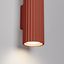UP-DOWN RED SPOTLIGHT WALL LAMP WITH A CORRUGATED LAMPSHADE FOR INDUSTRIAL ROOMS thumbnail 4