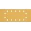 EXPERT C47 Sandpaper with 14 holes for Orbital Sanders 115 x 28 mm, G 6 1-pc thumbnail 1
