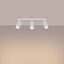 CEILING STRIP WITH THREE SPOTLIGHTS FROM THE KARBON SERIES FOR THE HALLWAY thumbnail 3