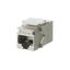 0229/06-500 Keystone Modular Jack 2x RJ45 Cat.6A 8(8) silver thumbnail 3