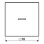 Rocker for push-button 1-gang, lens, arr GO101KO5P thumbnail 6