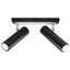 CEILING LAMP DIREZIONE 2 BLACK GU10 2X40W IP20 thumbnail 3