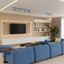Ceiling lamp RING 4L azure thumbnail 5