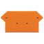 End and intermediate plate 2.5 mm thick orange thumbnail 3