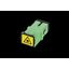 OpDAT adapter SC-Simplex APC OS2 with shutter thumbnail 1