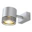 BARRO 1 wall and ceiling light , round, silver-grey, GU10, 50W thumbnail 1