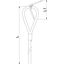 QWT UW 3 1M G Suspension wire with universal angle 3x1000mm thumbnail 2