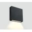 BLACK WALL RECESSED COB 2W WW 700mA IP65 DARK LIGHT thumbnail 1