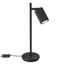 BLACK DESK LAMP WITH A RUBBER-COATED DECORATIVE LAMP SHADE FROM THE KARBON SERIES thumbnail 1