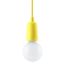 HANGING LAMP DIEGO 1 YELLOW E27 1X60W IP20 thumbnail 1