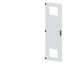 SIVACON, door, left, with cutout for filter fan, with ventilation openings thumbnail 1