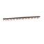 Fork type supply busbar, with 1P, 1 row for 12 modules thumbnail 1