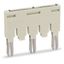 Ready-made push-in type jumper bar;insulated;3-way (1-3-5);light gray thumbnail 2