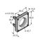 Vision System ring light   LEDIRM62X62W thumbnail 2