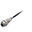 Proximity sensor, inductive, brass-nickel, M12, shielded, 7 mm, NO, 2 E2E 8361F thumbnail 2