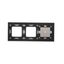 1/4 key without pictogram for electronic products, matt aluminum thumbnail 2