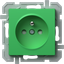 SOCKET FRENCH 2P+E 16A 250V~ GR XO 4417077 thumbnail 1