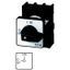 P1-25/EZ/N On-Off switch, P1, 25 A, centre mounting, 3 pole + N, with black thumb grip and front plate thumbnail 1