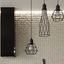 HANGING LAMP SUBA 3P BLACK E27 3X15W IP20 thumbnail 5