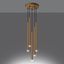 PASTELO 5P GOLD HANGING LAMP G9 5X8W IP20 thumbnail 2