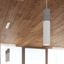 Hanging lamp BORGIO 1 white GU10 1x40W IP20 thumbnail 5