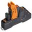 TERMSERIES-compact, Relay module, Number of contacts: 2,  x 1 CO Contact AgNi, Rated control voltage: 24…230 V UC ±10 %, Continuous current: 6 A, PUSH IN, Test button available: No thumbnail 17