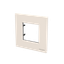 Frame 1-gang / 2-modules - IP44 - White thumbnail 2