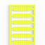 WS, Terminal marker, 12 x 5 mm, Pitch in mm (P): 5.00 Weidmueller, Allen-Bradley, yellow thumbnail 1