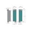 Matrix patchboard 32-pole Marking 1-32 dark gray thumbnail 5