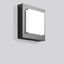 CADERO quadra, 13 W, 660 lm, 840, anthracite, on/off Ceiling and wall  thumbnail 1