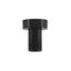 FITU, ceiling light, A60, black, with R2 canopy thumbnail 1