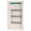 KLV-36HWS-SF Hollow wall compact distribution board, 3-rows, super-slim sheet steel door thumbnail 4