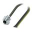 SACC-E-M12MSM-5PE-M16XL/0,2 - Device connector front mounting thumbnail 2