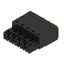 PCB plug-in connector, female plug, 3.81 mm, Number of poles: 5, 180°, PUSH IN with actuator, Clamping range, max. : 1.5 mm², Box thumbnail 1