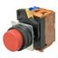 Pushbutton A22NN Ã˜22, bezel plastic, PROJECTED, MOMENTARY, CAP COLOR O A2210113D thumbnail 2
