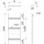 Cable ladder, shipbuilding with trapezoidal rung 25x206x2000 Stainless thumbnail 2