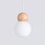 Pendant lamp PEKKA 1 white/natural wood thumbnail 11