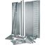 XTMWS-W600 XW section mounting kit for 600mm, grey thumbnail 6